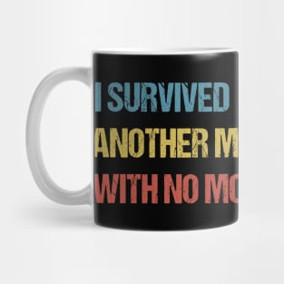 I Survived Another Meeting With No More Progress Funny Work Mug